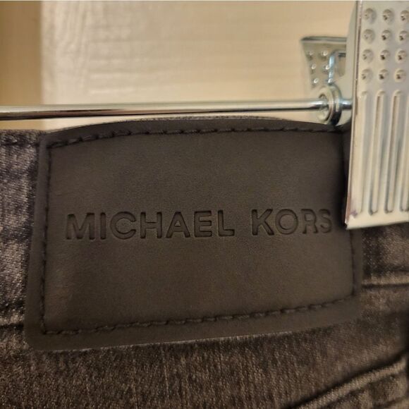 MICHAEL KORS mens charcoal grey grant classic fit jeans - Picture 8 of 9